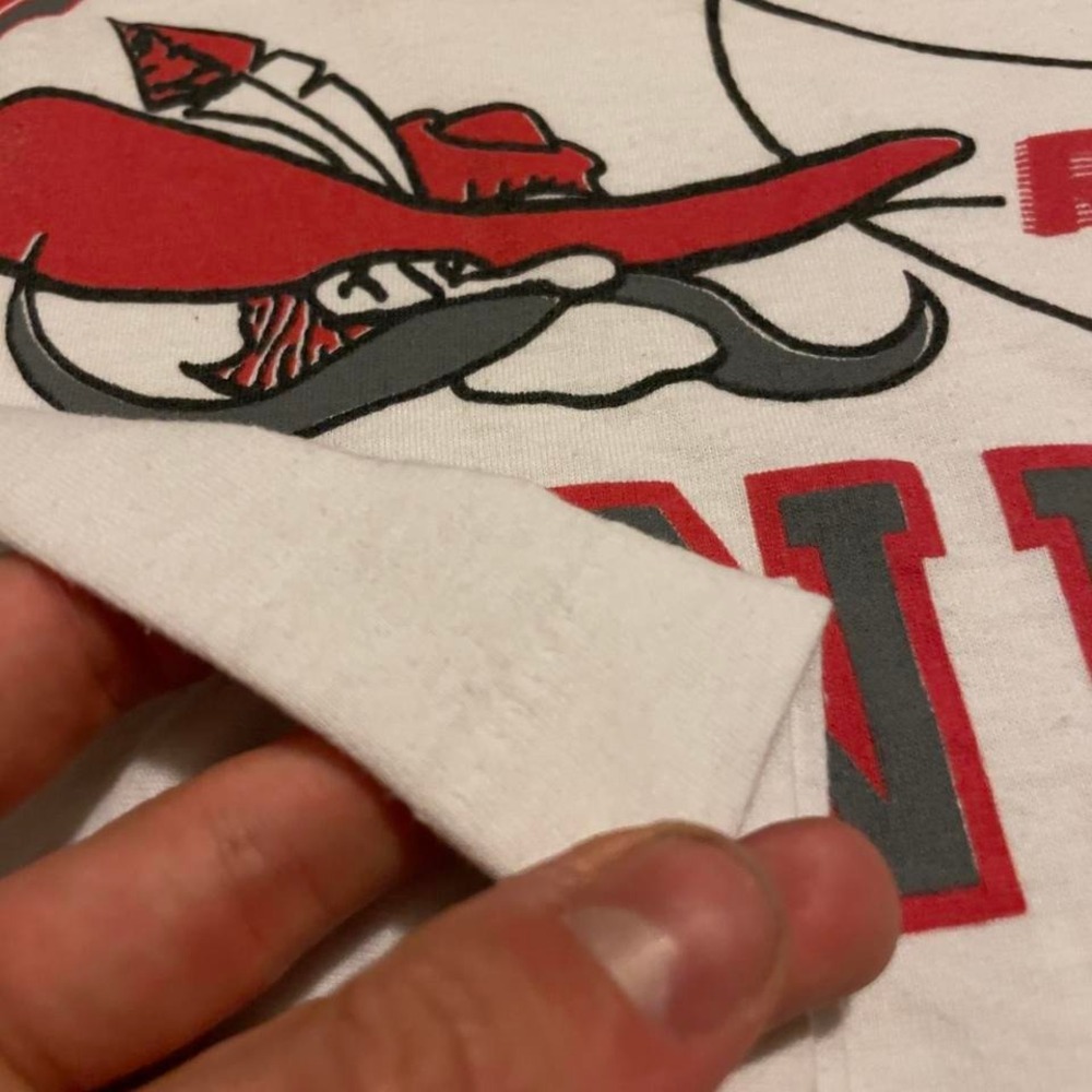 VTG 1990 University‎ of Las Vegas Nevada UNLV National Champions tshirt L USA - Picture 4 of 7